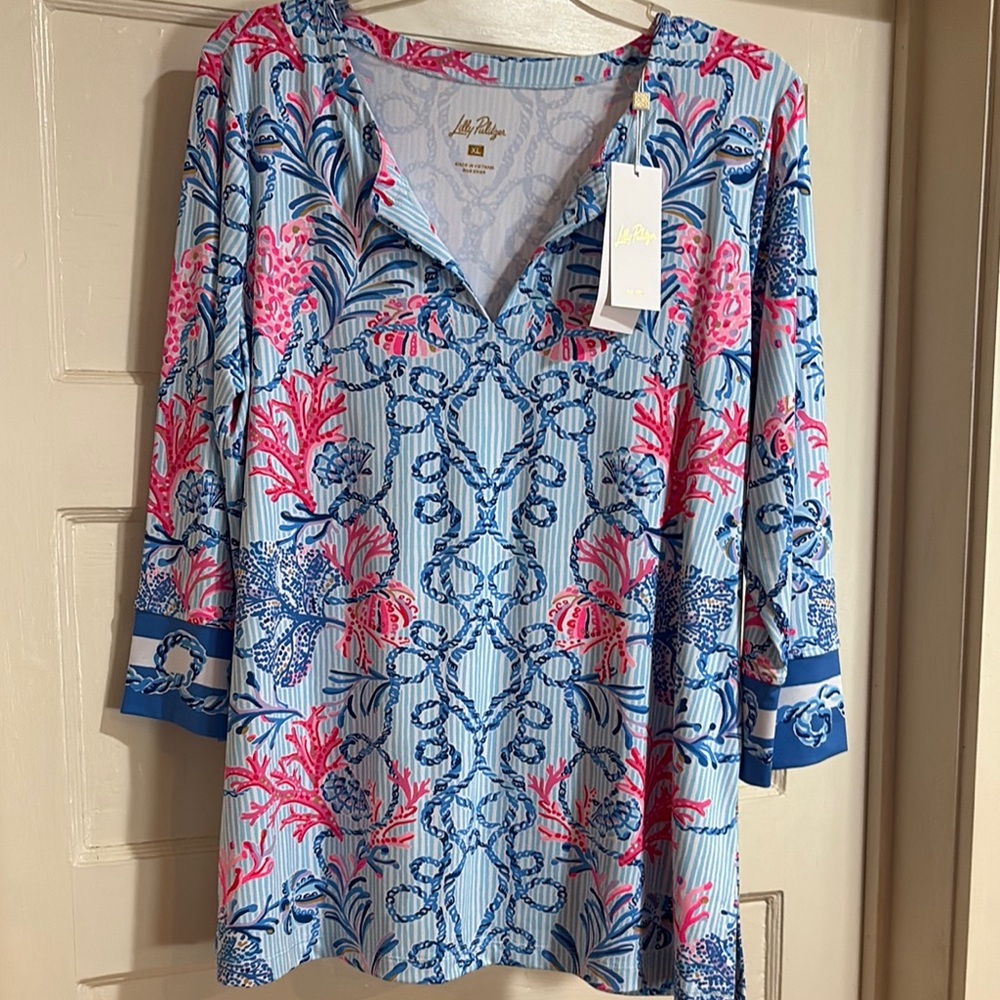 Lilly Pulitzer NWT Karina Tunic XL